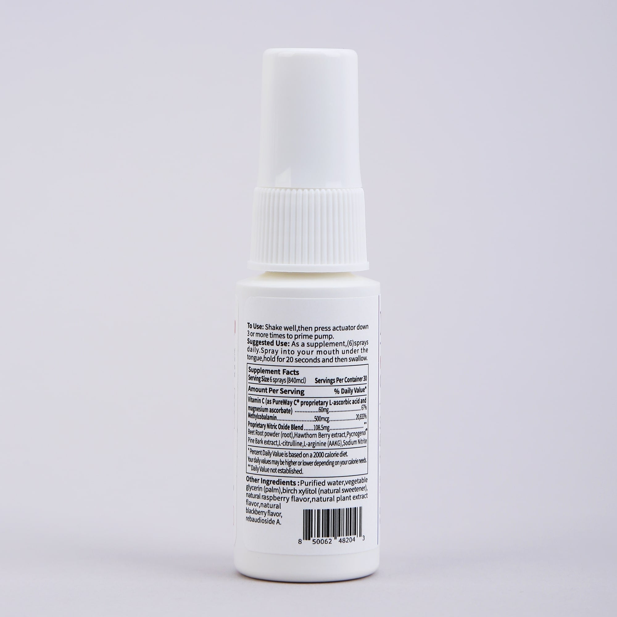 Nitric Oxide Heart & Cardio Boost Fast-acting Health Berry Flavor